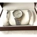 Женские часы MK и 2 браслета, silver