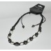 Ожерелье Шамбала с поликристаллическими бусинами Crystal и бусинами Гематита,